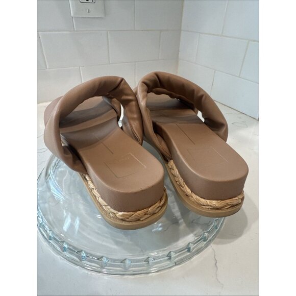 Dolce Vita Beige/Cream Platform Sandals Size 8.5 - Picture 4 of 11